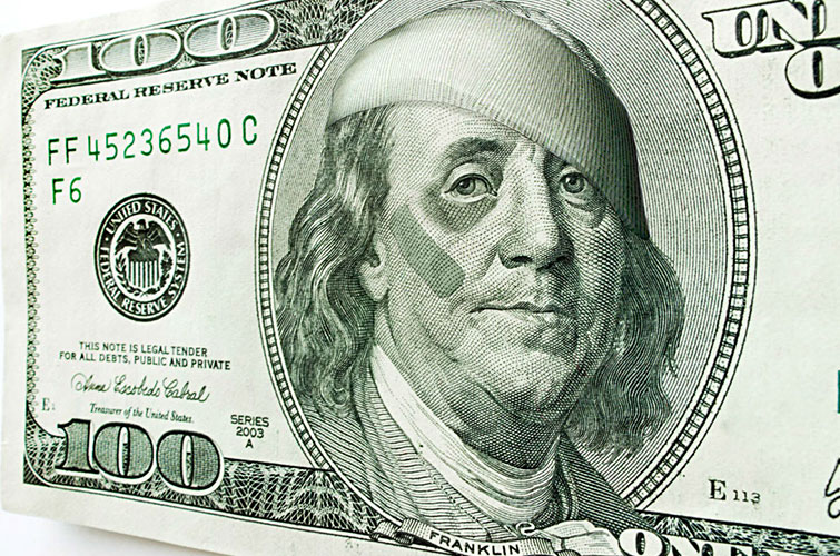 Photo of $100 bill