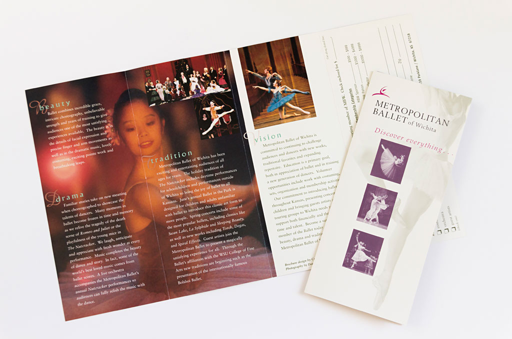 Metropolitan Ballet of Wichita brochure