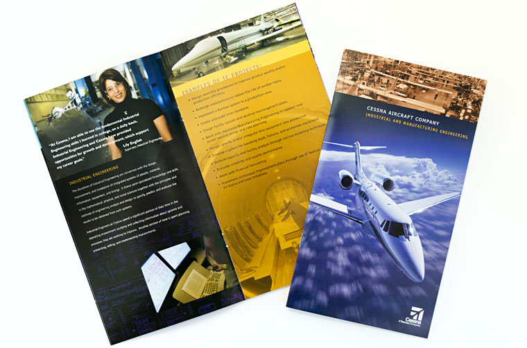 Cessna aircraft brochure